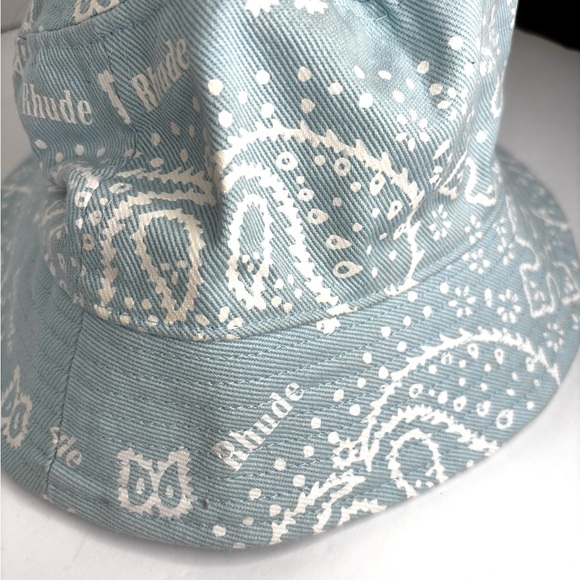 Rhude Accessories - Rhude Light Blue Bucket Hat